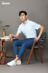 Áo Sơ Mi Nam Cộc Tay Slimfit GENEROS AH317  010123150MF
