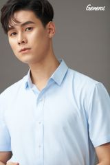 Áo Sơ Mi Nam Cộc Tay Slimfit GENEROS AH317  010123150MF