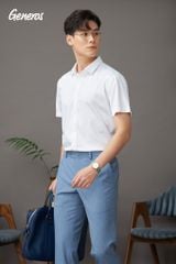 Áo Sơ Mi Nam Cộc Tay Slimfit GENEROS AT055  010123105MF