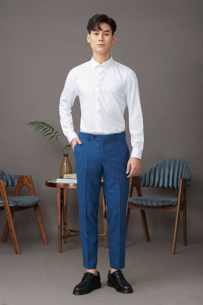 Áo Sơ Mi Dài Tay Slimfit GENEROS AT056  010123096MF