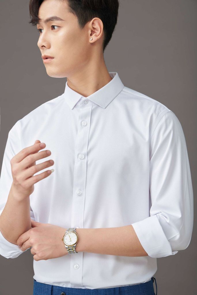 Áo Sơ Mi Dài Tay Slimfit GENEROS AT056  010123096MF