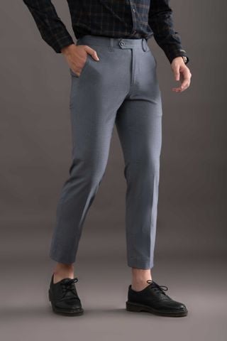 Quần Âu Nam Xám Xước GENEROS LD002  020122450MF