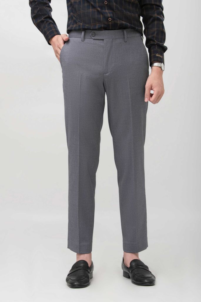 Quần Âu Nam Xám Xước GENEROS LD002  020122450MF