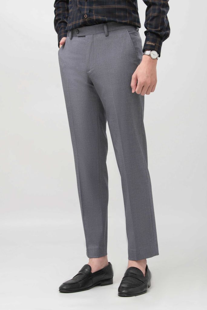 Quần Âu Nam Xám Xước GENEROS LD002  020122450MF