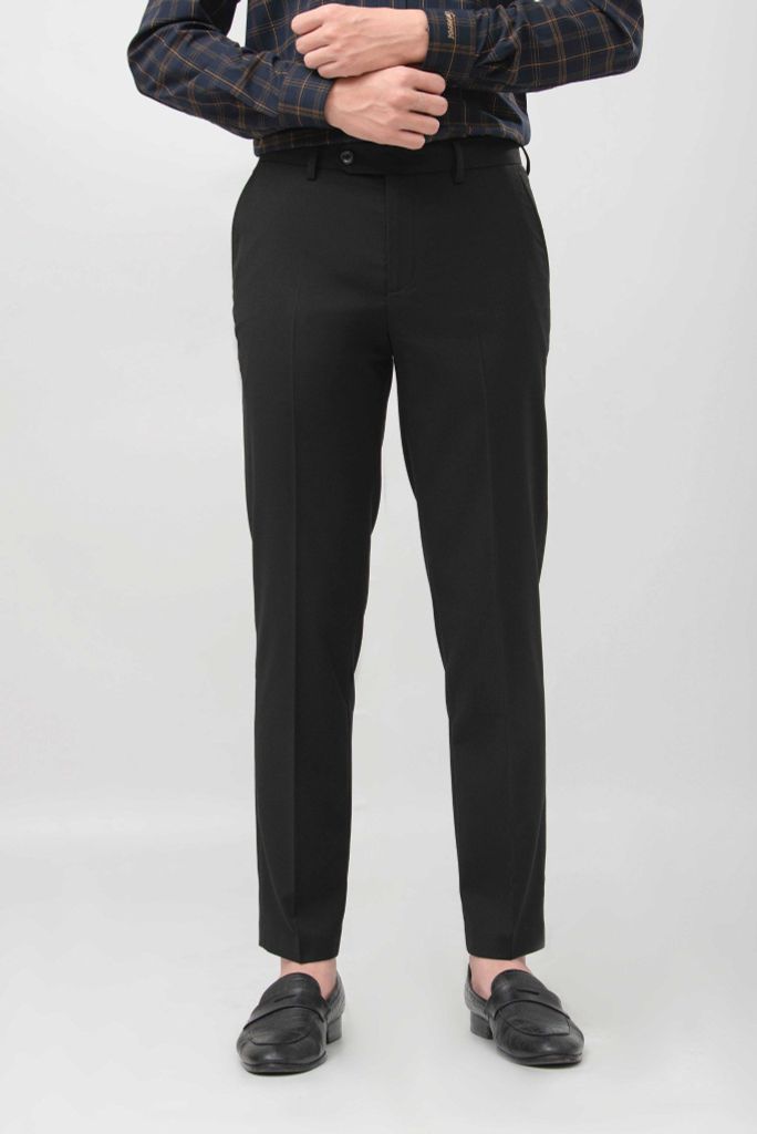 Quần Âu Nam Đen GENEROS LD011  MF020122001