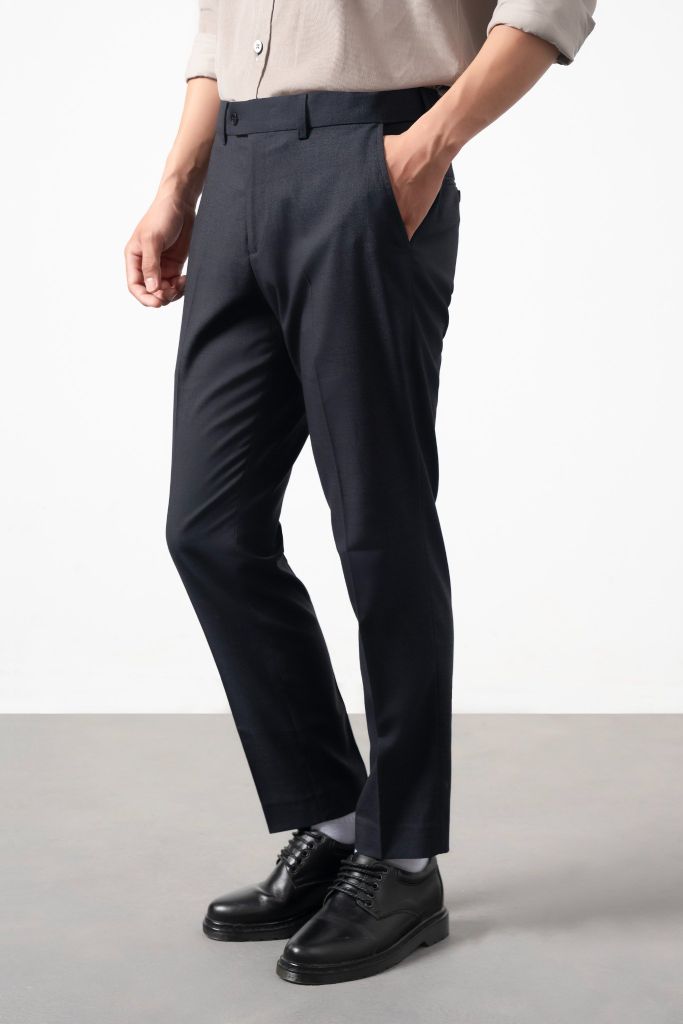 Quần Âu Nam Cạp Trượt GENEROS 020124228MF MI006