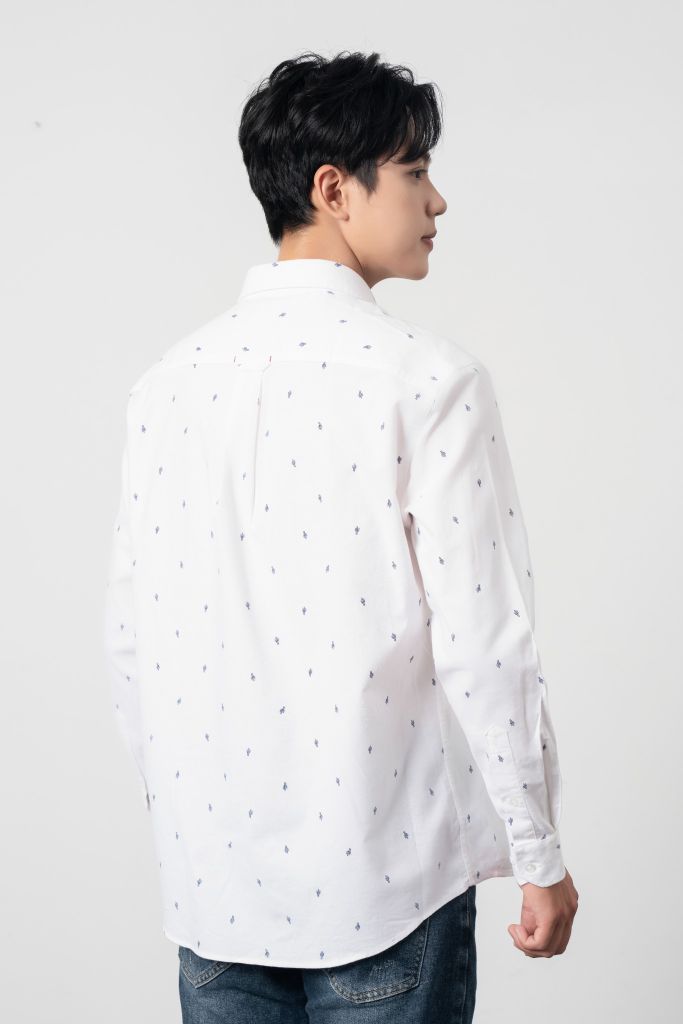 Áo Sơ Mi Nam Dài Tay Regular GENEROS 010124075MF