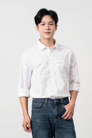 Áo Sơ Mi Nam Dài Tay Regular GENEROS 010124075MF