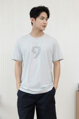 Áo Phông Nam RegularFit GENEROS MF010125001 TS25 #Ghi