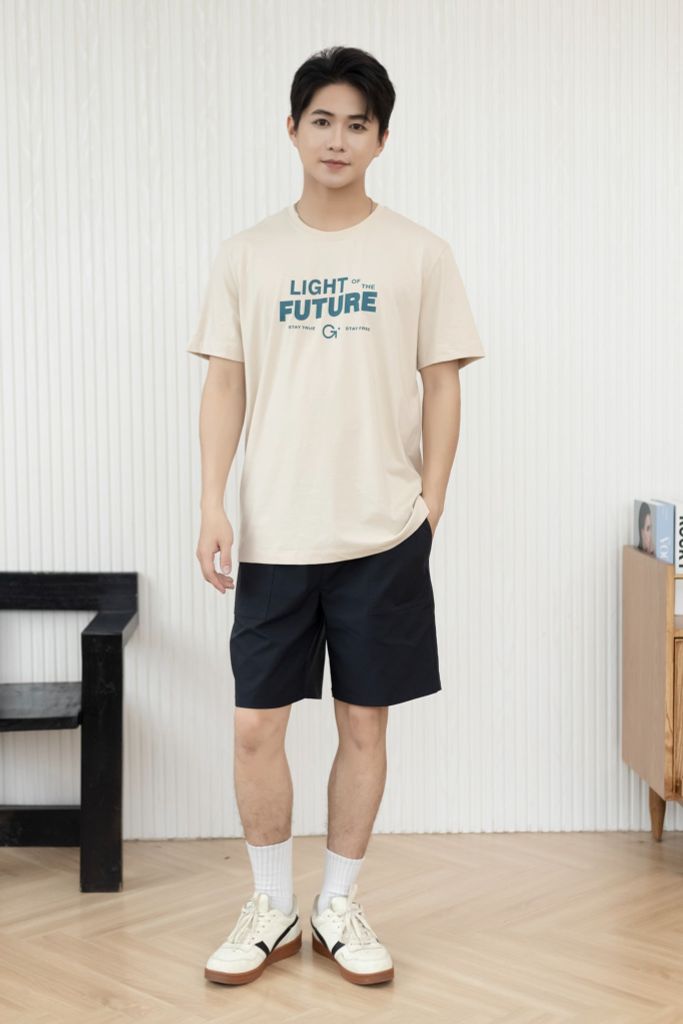 Áo Phông Nam RegularFit GENEROS MF010125001 TS27 #Be