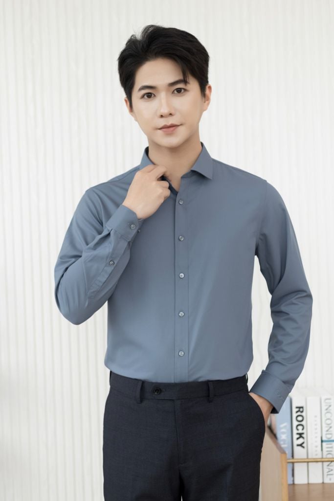 Áo Sơ Mi Dài Tay Slimfit GENEROS 010124302MF AM166