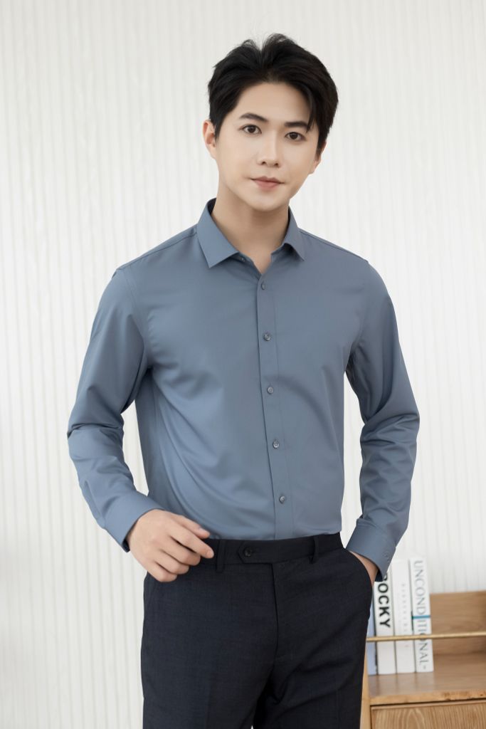 Áo Sơ Mi Dài Tay Slimfit GENEROS 010124302MF AM166