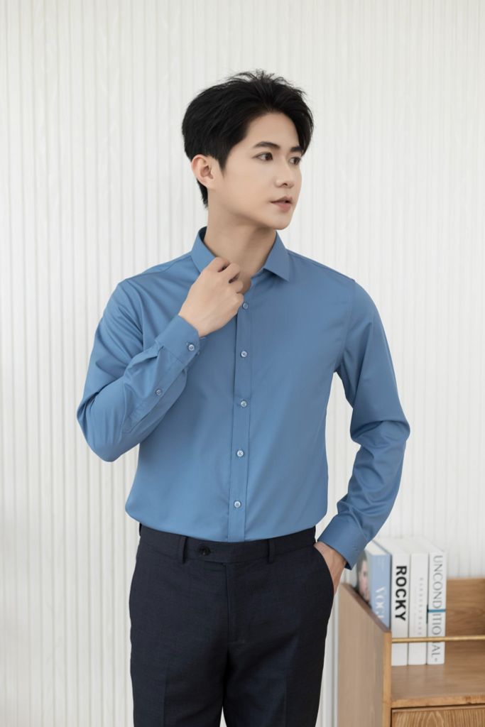 Áo Sơ Mi Dài Tay Slimfit GENEROS 010124302MF AM162