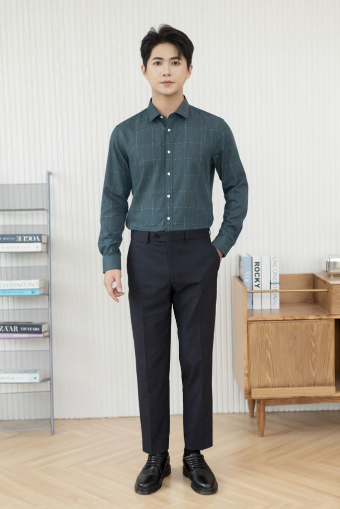 Áo Sơ Mi Dài Tay Slimfit GENEROS 010124302MF AK607