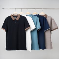 Áo Polo Nam Regular GENEROS  MF010124008 Xanh