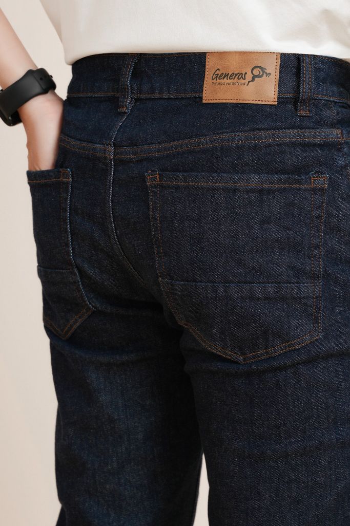 Quần Jeans Nam Generos MF020124016 Xanh Đen - GJ1#MỀM