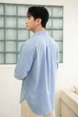 Áo Sơ Mi Nam Dài Tay Casual GENEROS 010125121MFC #4 Xanh Dương