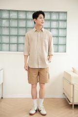 Áo Sơ Mi Nam Dài Tay Casual GENEROS 010125121MFC #3 Be