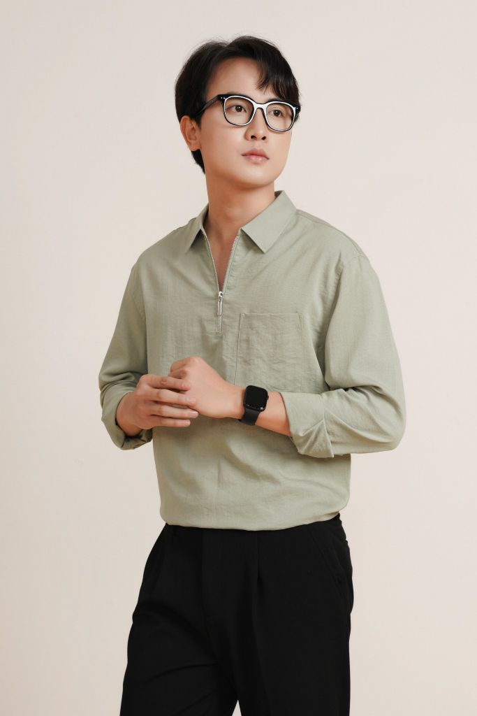 Áo Sơ Mi Nam Dài Tay Regular GENEROS 010124157MF AM160