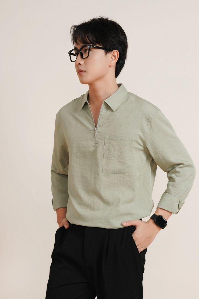 Áo Sơ Mi Nam Dài Tay Regular GENEROS 010124157MF AM160