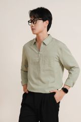 Áo Sơ Mi Nam Dài Tay Regular GENEROS 010124157MF AM160