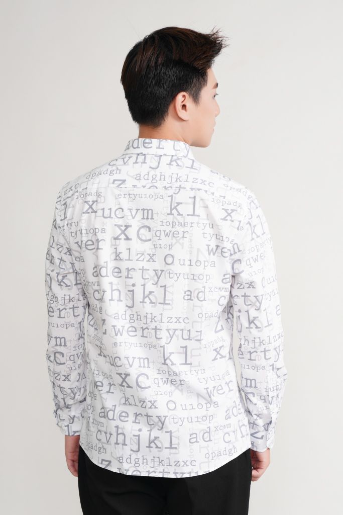 Áo Sơ Mi Dài Tay Slimfit GENEROS 010124182MF AH393