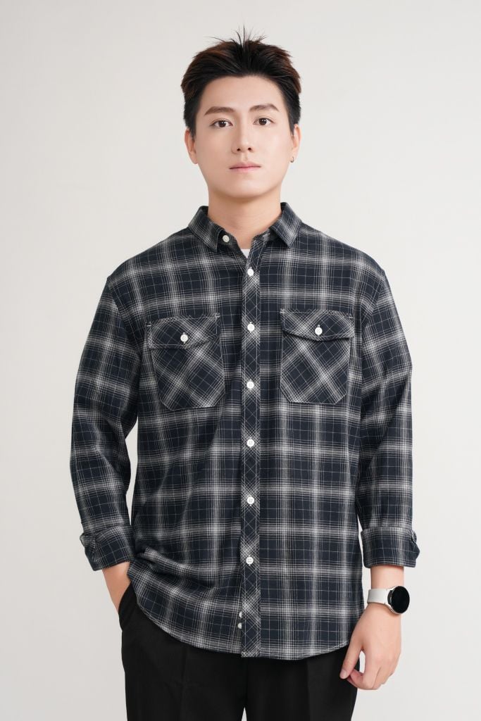 Áo Sơ Mi Dài Tay Regular GENEROS 010124124MF