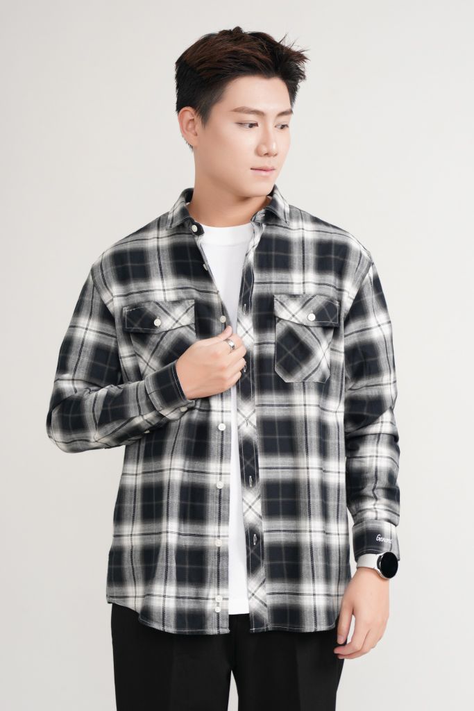 Áo Sơ Mi Dài Tay Regular GENEROS 010124124MF