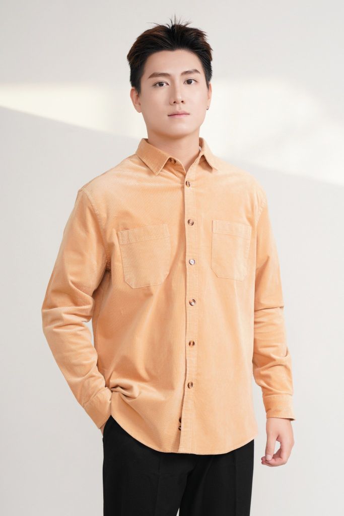 Áo Sơ Mi Nhung Dài Tay Regular GENEROS 010124246MF
