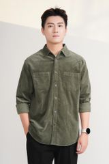 Áo Sơ Mi Nhung Dài Tay Regular GENEROS 010124246MF