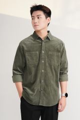 Áo Sơ Mi Nhung Dài Tay Regular GENEROS 010124246MF