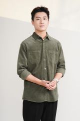 Áo Sơ Mi Nhung Dài Tay Regular GENEROS 010124246MF