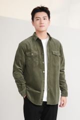 Áo Sơ Mi Nhung Dài Tay Regular GENEROS 010124245MF