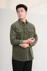 Áo Sơ Mi Nhung Dài Tay Regular GENEROS 010124245MF