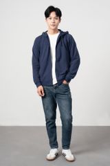 Áo Khoác Nỉ Generos Xanh 030122494MF(1)