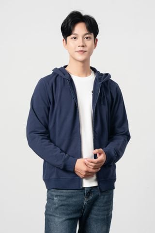 Áo Khoác Nỉ Generos Xanh 030122494MF(1)