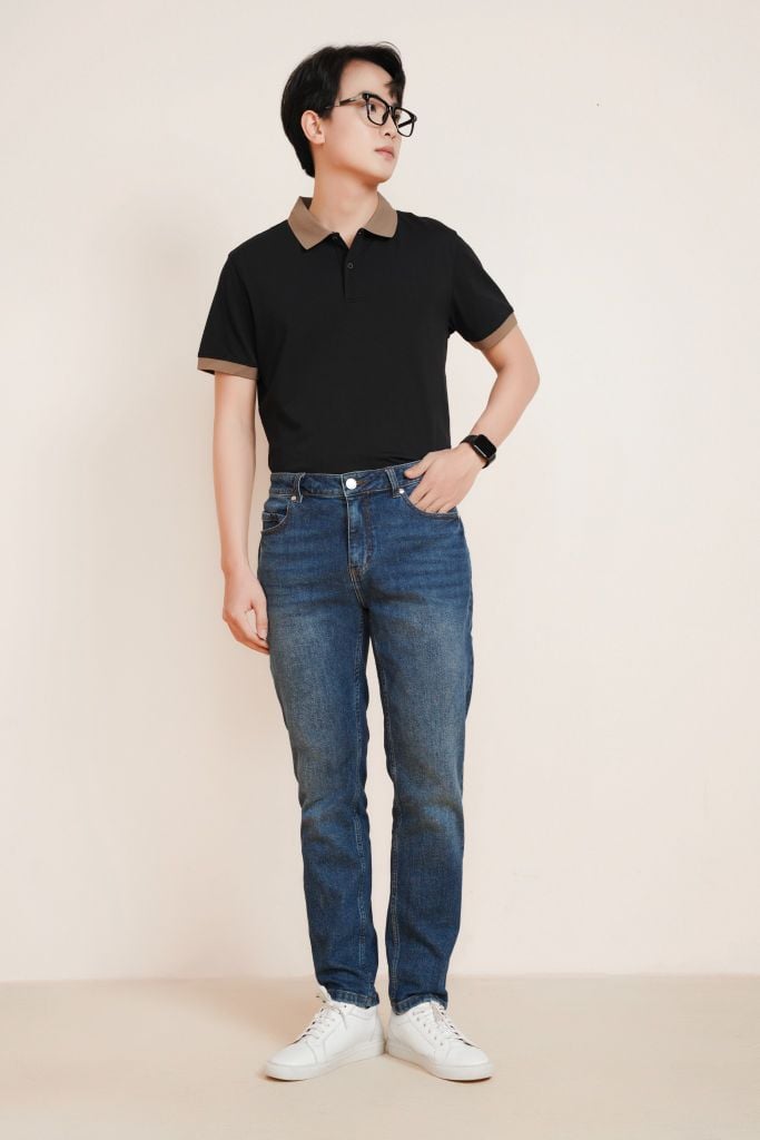 Quần Jeans Nam Generos MF020124016 Xanh Sẫm - GJ1#V2
