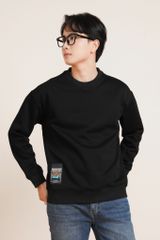 Áo Nỉ Dài Tay Generos MF010124018 S01-ĐEN