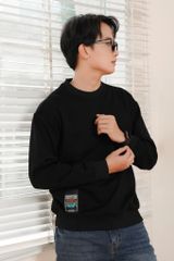 Áo Nỉ Dài Tay Generos MF010124018 S01-ĐEN