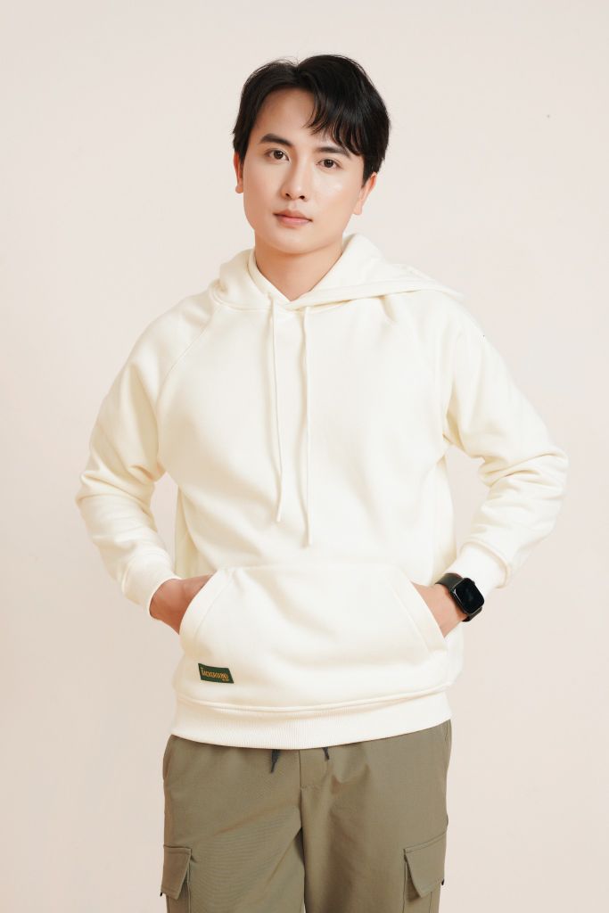 Áo Hoodie GENEROS MF010124017 Kem