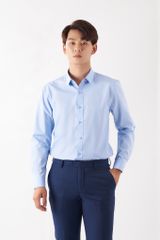 Áo Sơ Mi Nam Dài Tay Slimfit GENEROS AR800 010122409MF