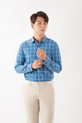 Áo Sơ Mi Nam Dài Tay Slimfit GENEROS AK307 010122422MF