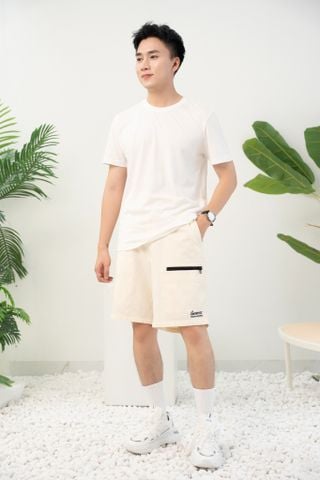 Quần Short Nam GENEROS MF010125008 Trắng