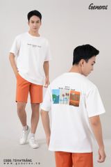 Áo Phông Nam Oversize GENEROS MF010124003ON TS11