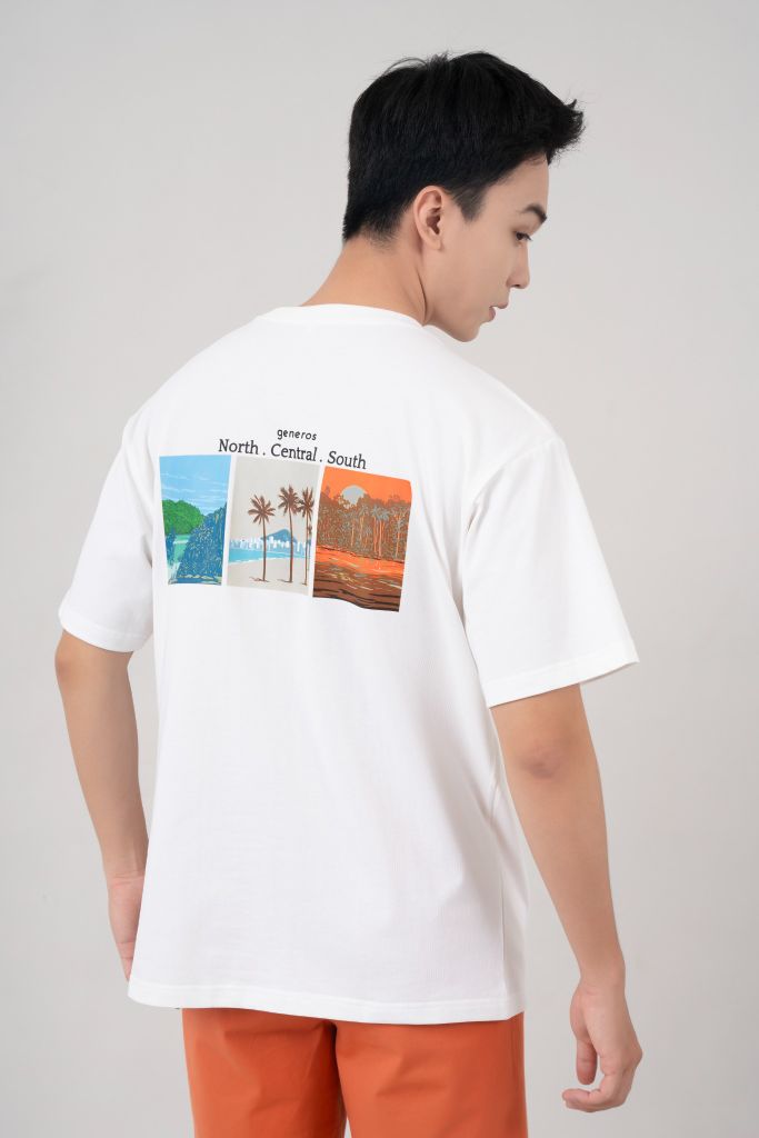 Áo Phông Nam Oversize GENEROS MF010124003ON TS11