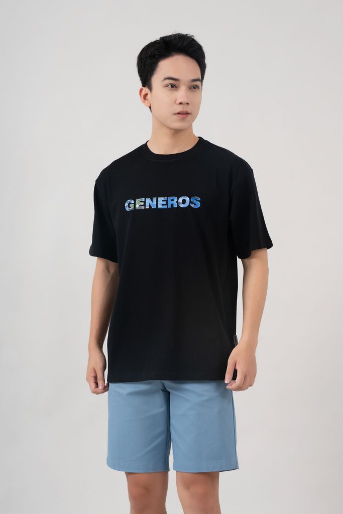 Áo Phông Nam Oversize GENEROS MF010124003ON TS14