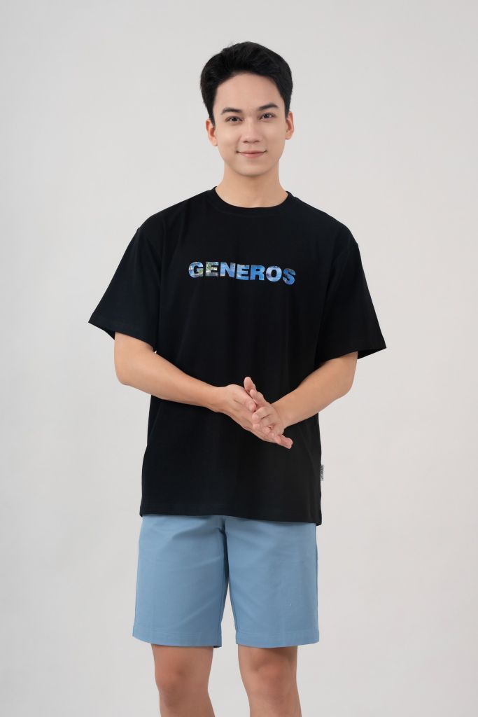 Áo Phông Nam Oversize GENEROS MF010124003ON TS14