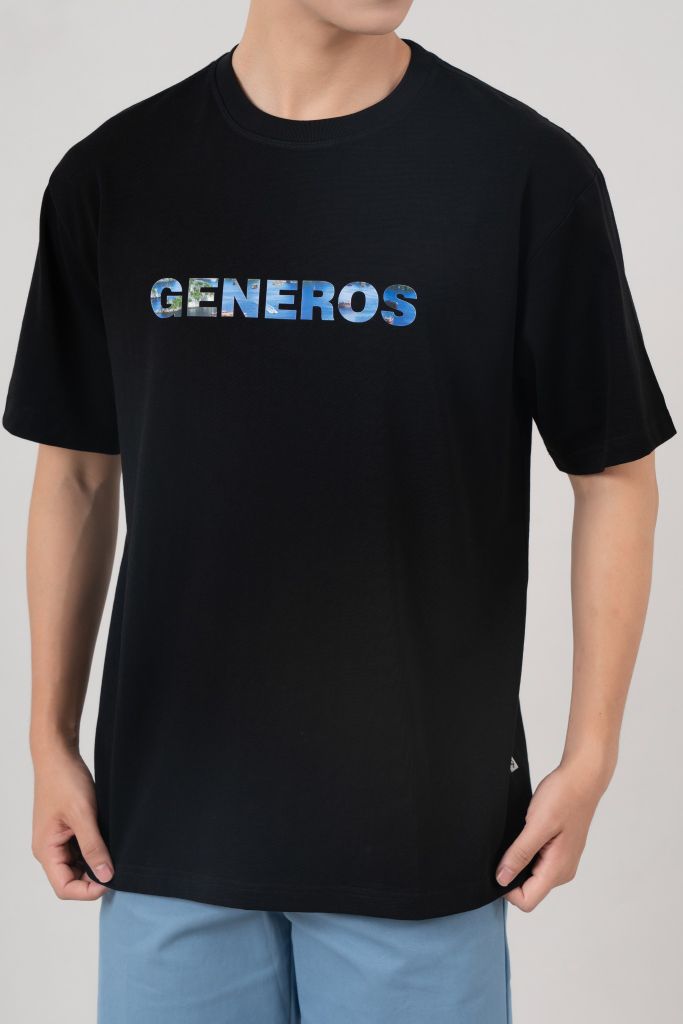 Áo Phông Nam Oversize GENEROS MF010124003ON TS14