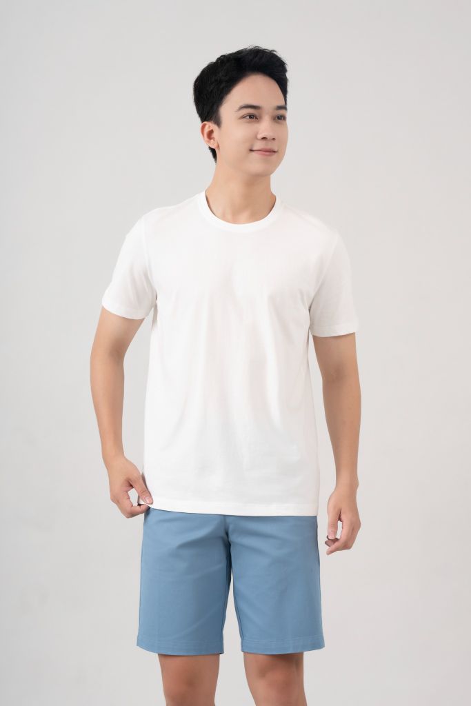 Áo Phông Nam GENEROS MF010124001 Trơn