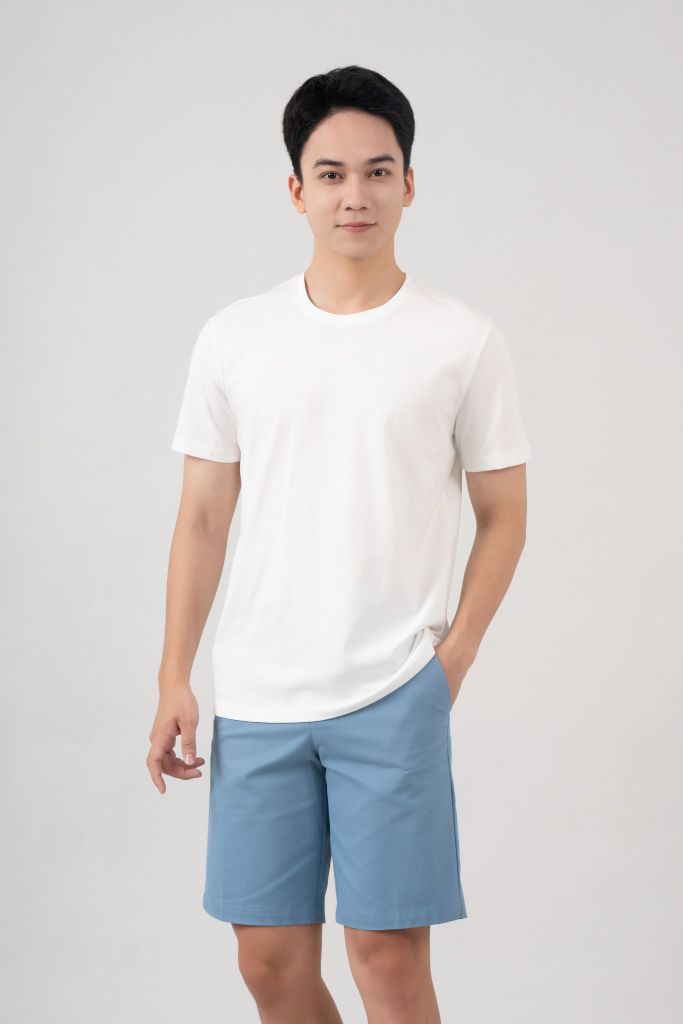 Áo Phông Nam GENEROS MF010124001 Trơn